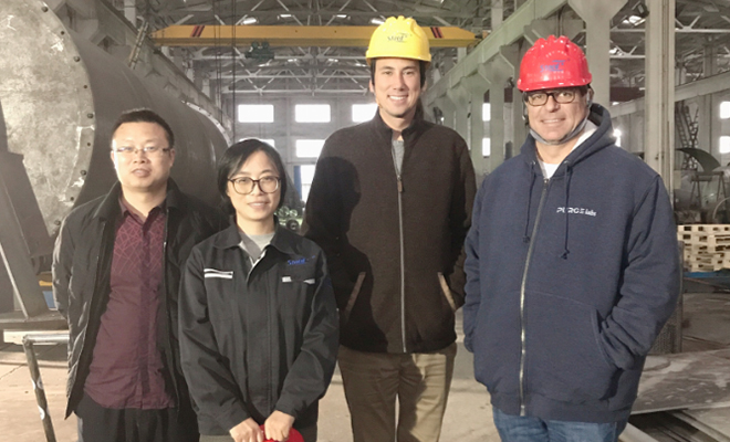 美国Purge公司来我司验收设备