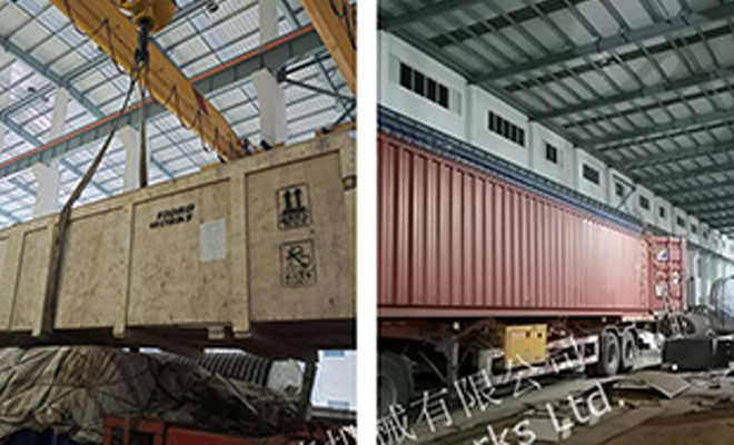 信用为先，质量为本 | 斯道德机械鱼粉配套设备发货美国